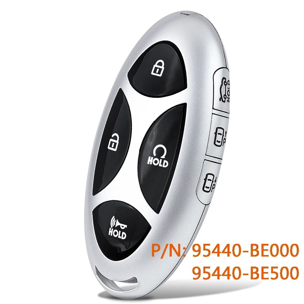 KEYECU 95440-BE000 95440-BE500 Inteligentny Pilot Samochodowy do Hyundai Kona 2024 2025 433MHz TQ8-FOB-4F61M43 Chip 4A