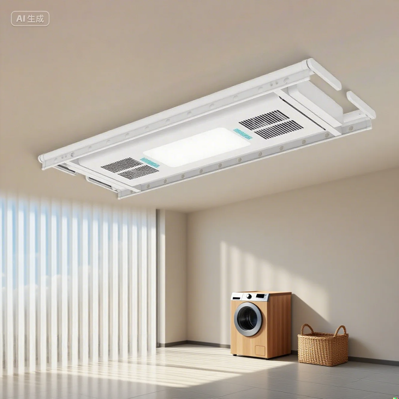 clothes drying rack household automatic lifting remote control voice balcony indoor telescopic clothes drying rod