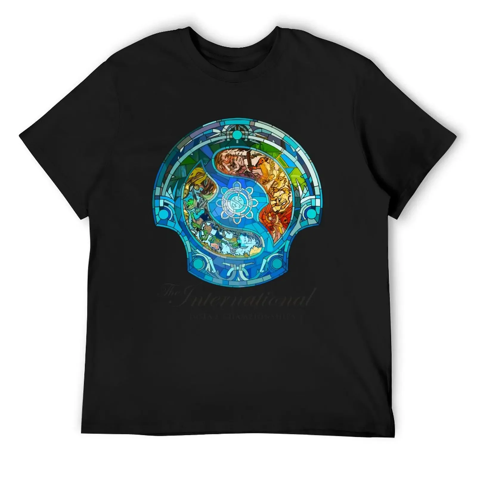 

The International 2023, Aegis, Dota 2, Seattle, october T-Shirt tops basketball graphic tees blue archive mens vintage t shirts