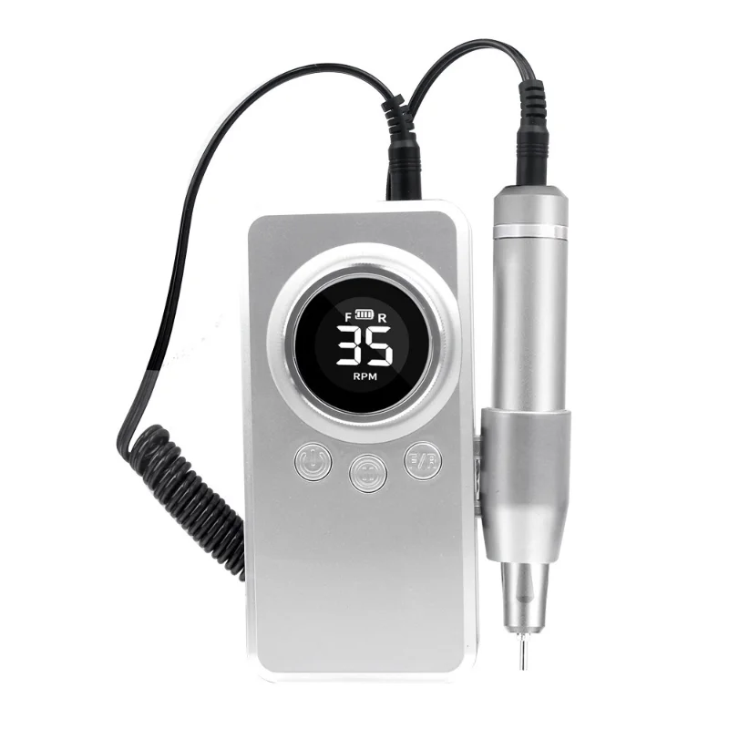 

Special power storage for nail salons, large capacity, small two-in-one nail remover, grinder, non-hot, high-speed adjustable