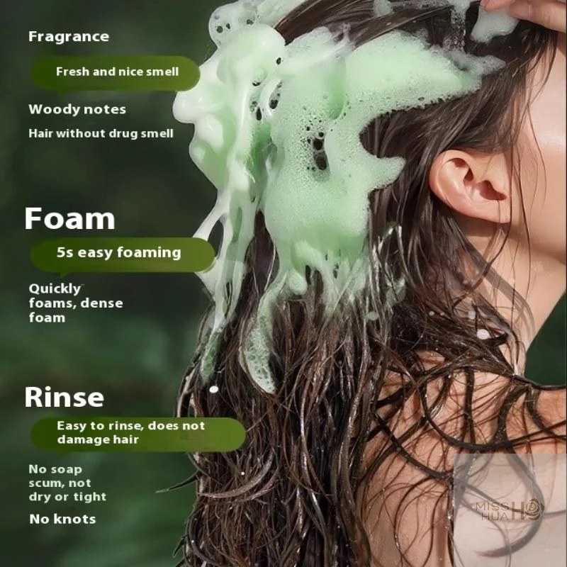 120 г мыло ручной работы с травой Усман, эффективно очищающее мыло для укрепления кожи головы, уменьшающее выпадение волос, растительное мыло