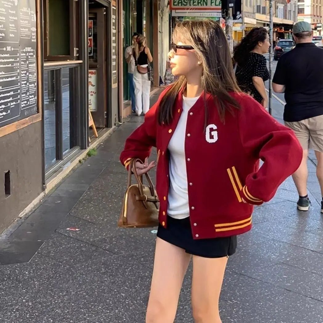 

Женские джинсовые куртки для женщин, красочные, уютные, прочные, с металлической пряжкой, в клетку, из овечьей шерсти, универсальные жаккардовые куртки