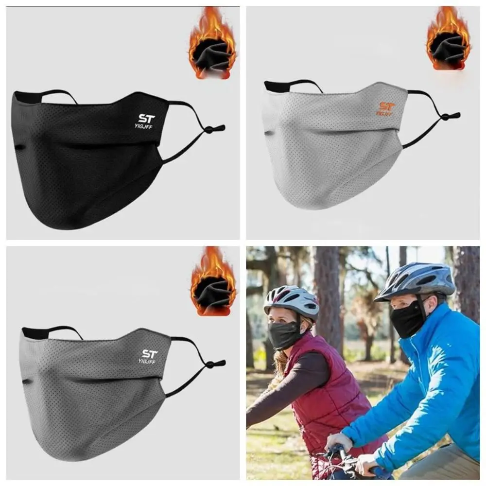 New Trendy Washable Sun Protection Face Mask Breathable Windproof UV Face Shield Warm Reusable Face Cover Running Riding