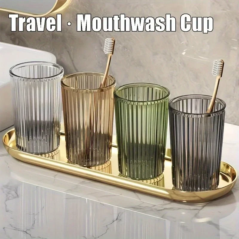 

Japanese style design household items - mouthwash, toothbrush, travel supplies, bathroom supplies - couple set brush cup
