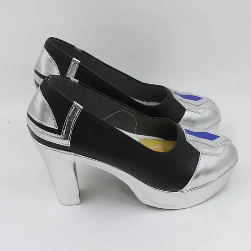 Gioco Genshin Impact Eula Cosplay scarpe stivali Halloween Party Costume accessori su misura