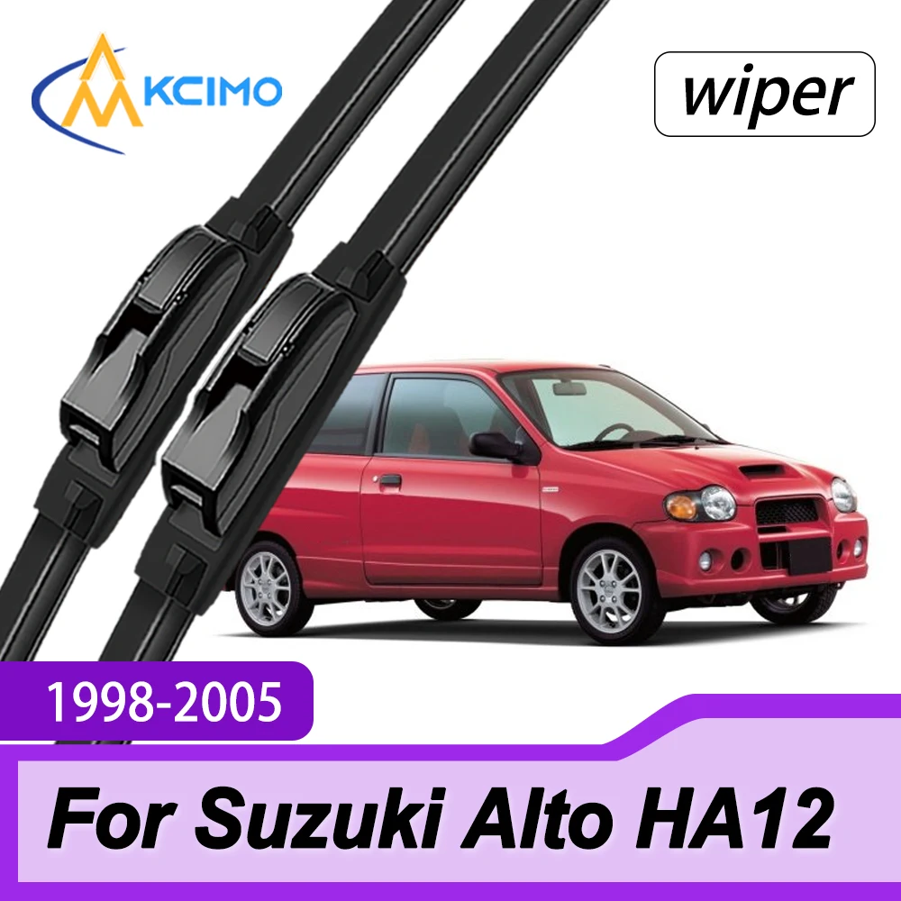 

Frameless Windshield Wiper Blades Fit For Suzuki Alto HA12 HA22 HA23 1998-2005 High Quality Silent Car Windscreen Wipers