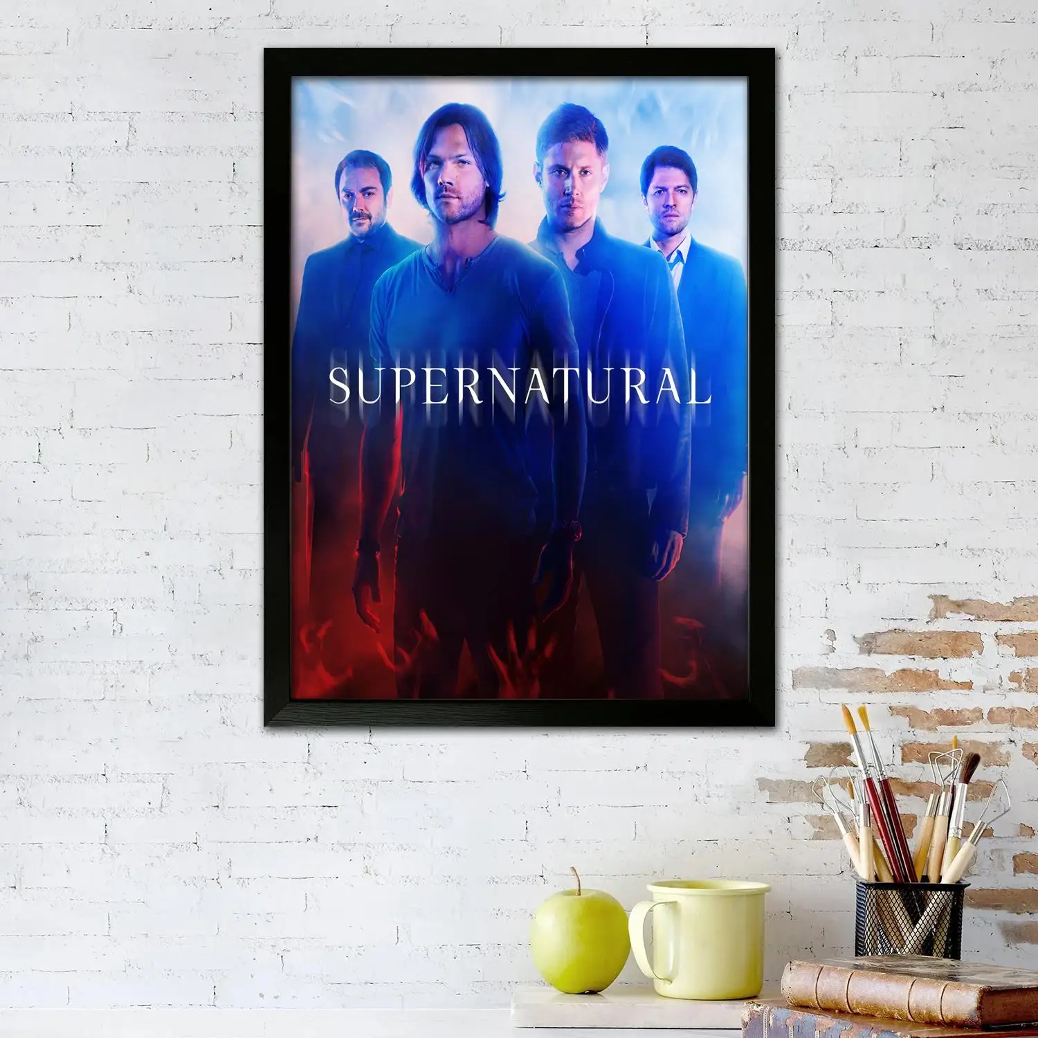 Supernatural – The End is Nigh Canvas Art Poster and Wall Art,  Modern Family Bedroom Decor, Posters,Decorative painting