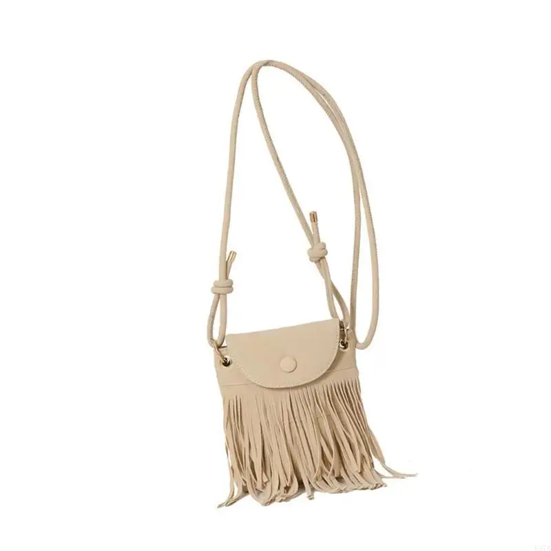 

Fashionable Women's Shoulder Bag Crossbody Bags Satchel with Fringe Detail and Adjustable Strap for Everyday Casual Wear 547A