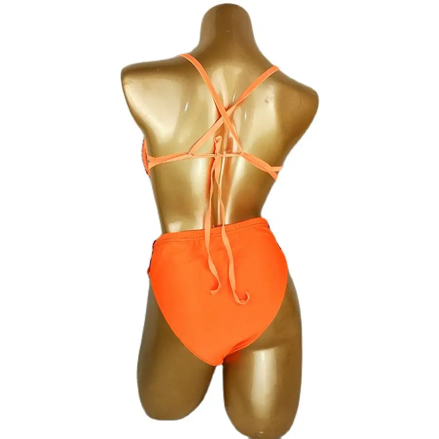 

New Samba Carnival Costume For Women Sexy Wire Bra Top High Waist Pants 2pcs Set AB Color Stone For Party Raves Dances Clubwear