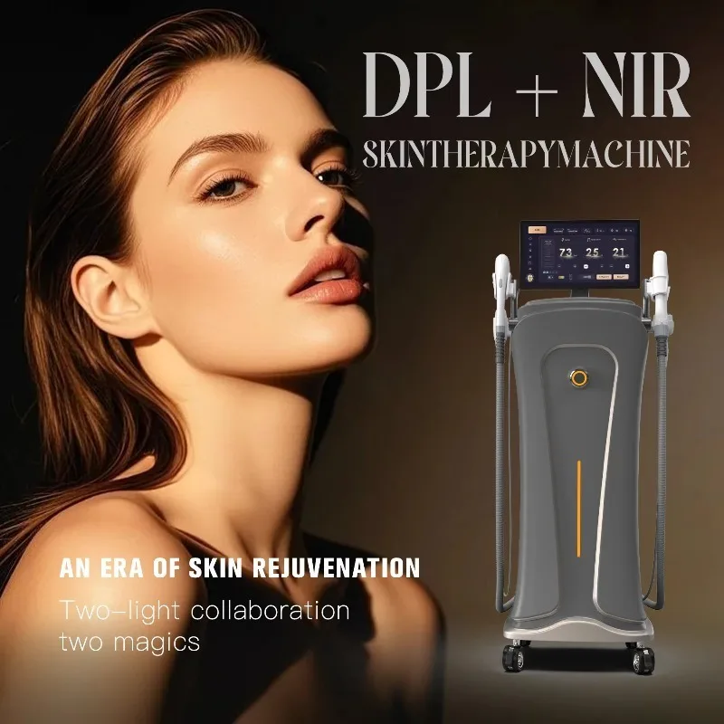 Professional DPL Skin Therapy Device with 10 Optional Adjustable Wavelength Filters Minimize Pores & Remove Freckles Effectively
