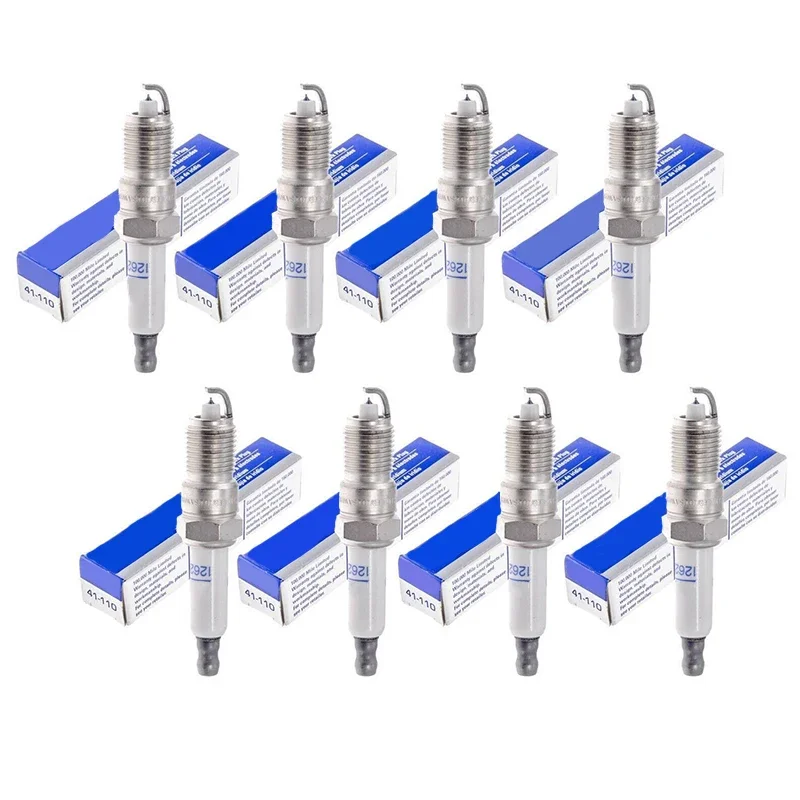 4/6PCS 41-110 12621258 Iridium Spark Plugs 41-110 For GMC Chevrolet Hummer Buick 12621258