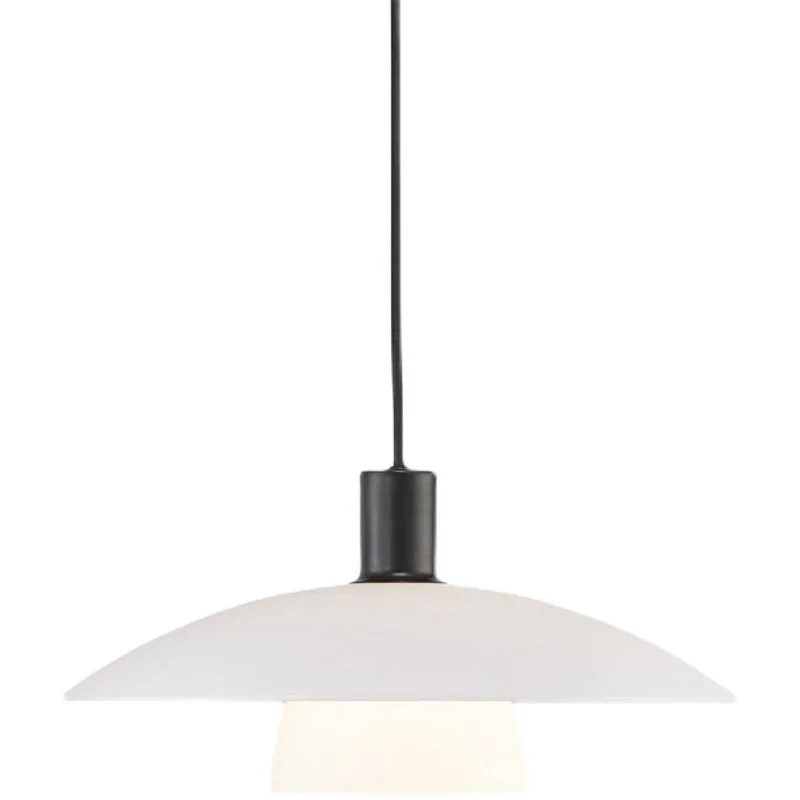 

Designer Modern Simple Bar Dining Room Bedroom Light Creative Glass Flying Saucer PH5 Chandelier