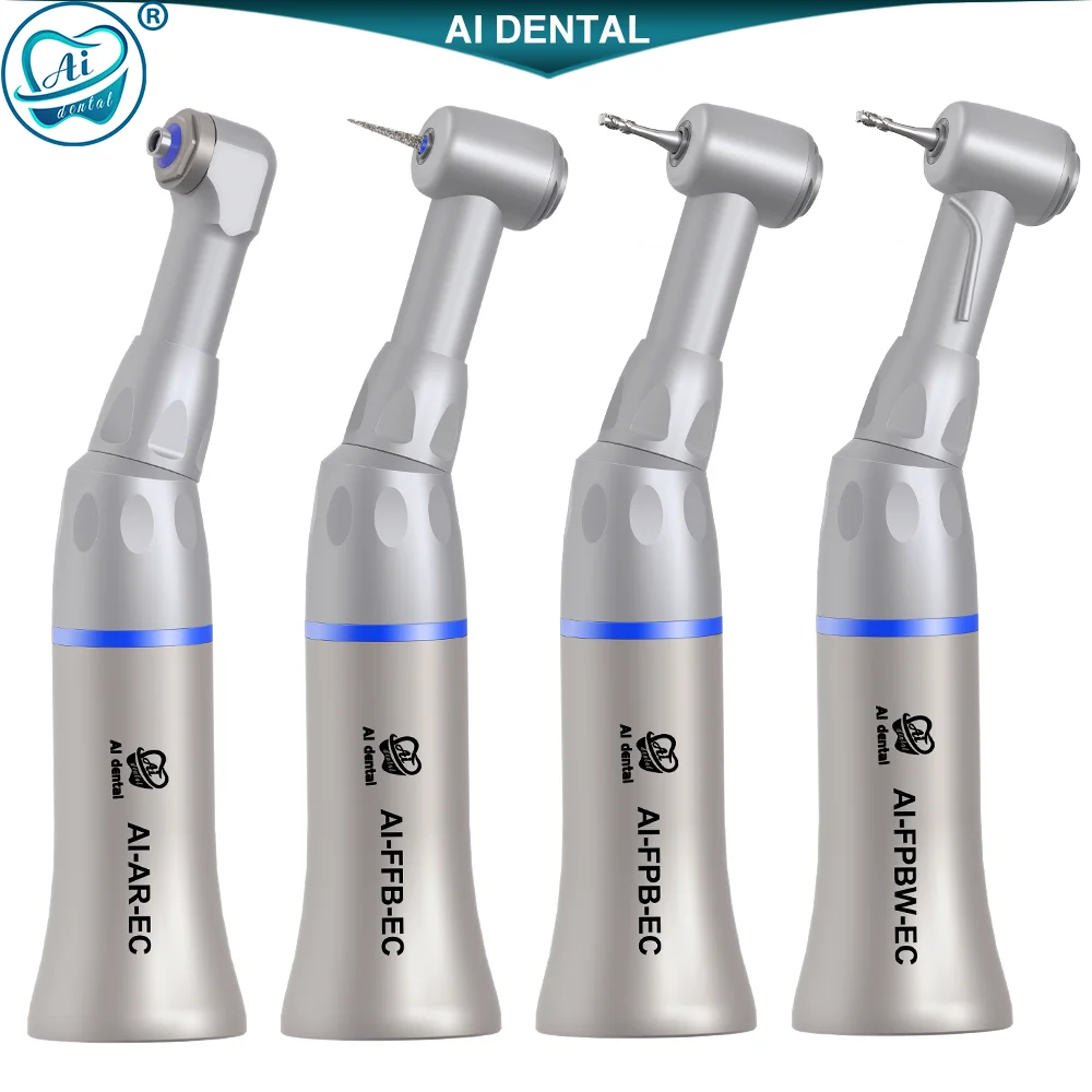 

AI-EC Series Dental Laboratory Handpieces 1:1 Drive for General/Prophylaxis/Endodontic Application Contra-angles Water Nozzle