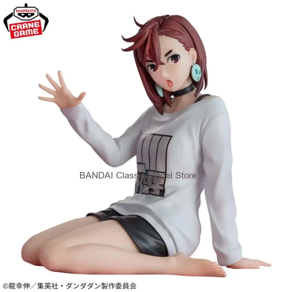 Genuino Originale Bandai Namco Banpresto Dan Da Dan Relax Time Ayase Momo Anime Figura Modello Collezionista Figurine Giocattoli Bambola Regalo