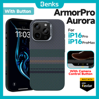 Benks Aurora ArmorPro Case for iPhone 16 Pro Max, Built with Dupont Kevlar, [Compatible Magsafe] Upgraded Strength Shockproof