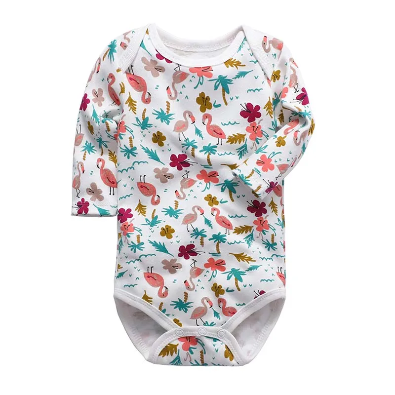 Spring Autumn Baby Bodysuits Long Sleeve printing Baby Boy Girl Clothes 100% Cotton Newborn Body Infant 0-24Month Bebe Jumpsuit