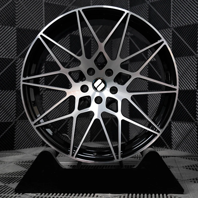 

SY-09132 1-Pieces Wholesale Custom Passenger Car Wheels Monoblock 18 19 20 21 22 24 26 Inch Source Multi-Spoke 5*112 Wheel Rim