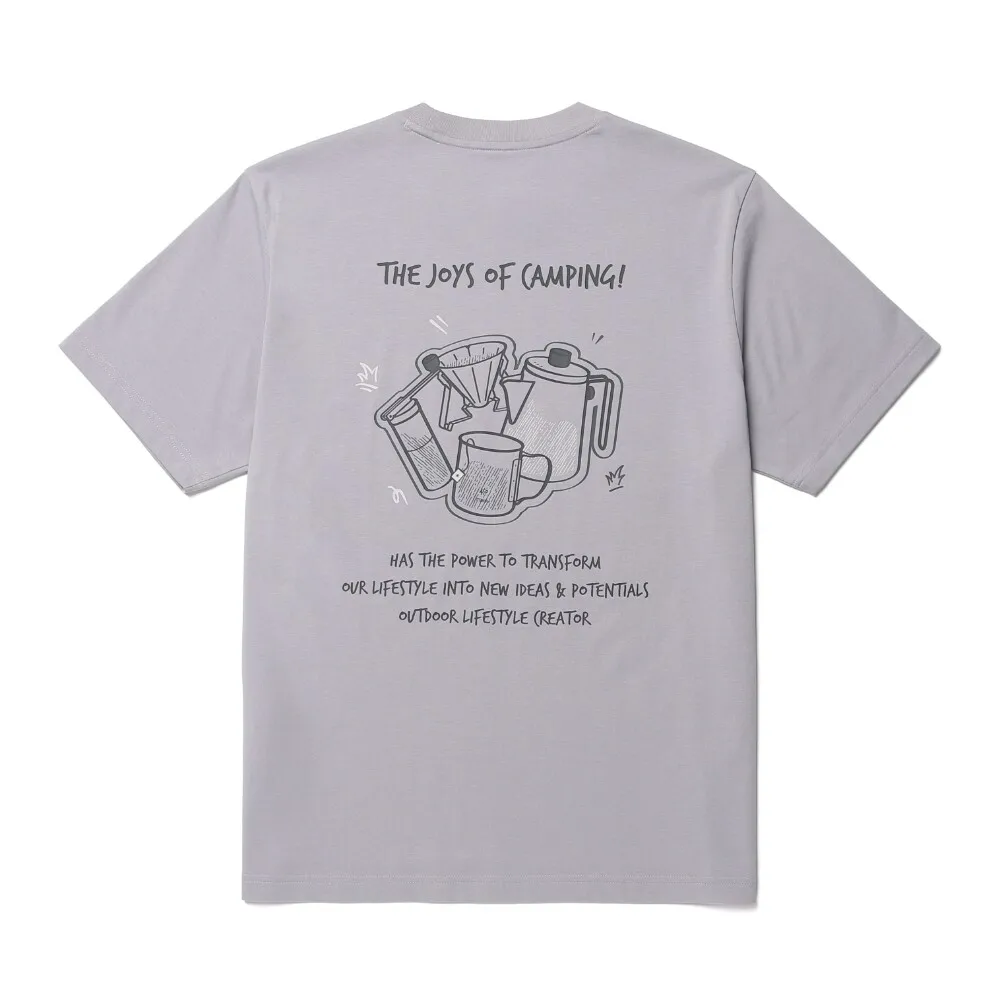 2026 Summer New Snow Peak Summer New Print Outdoor Camping Leisure Short-sleeved T-shirt Leisure Vacation Unisex
