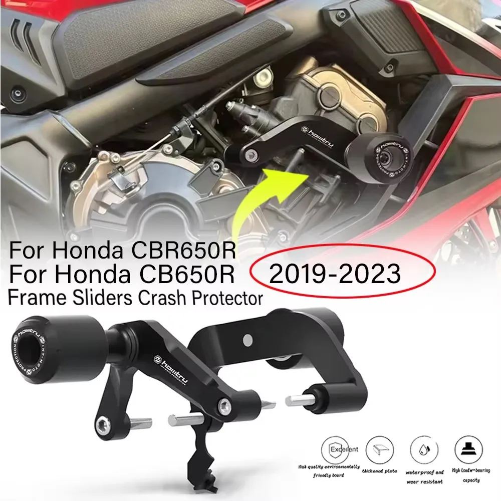 cbr650 2023 For CBR650R CB650R 2019-2023 Motocross Frame Sliders Crash Protector