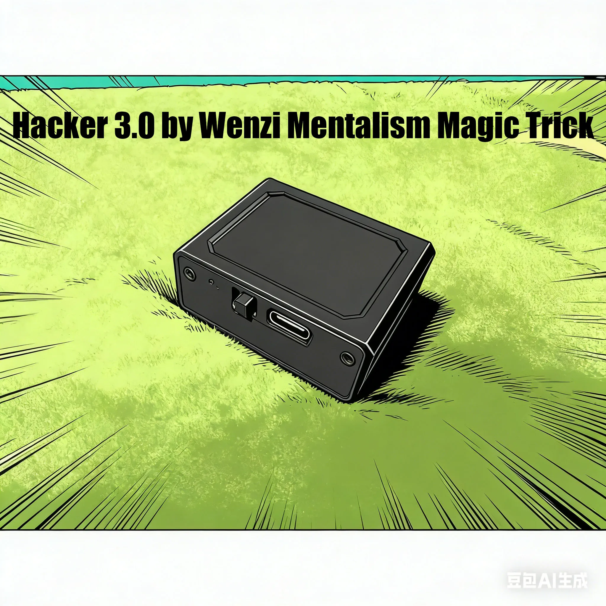 Hacker 3.0 by Wenzi Mentalism Magic Trick High-Tech WiFi Phone Prediction Effect Interactive Stage Close Up Magic Props