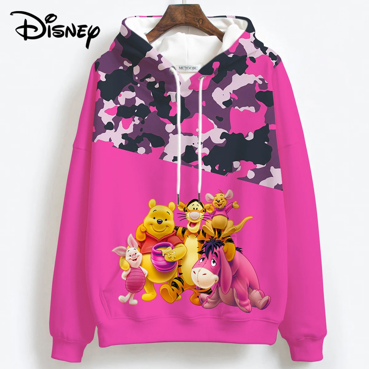 Disney Anime little Mermaid Ariel 3D Printing Red Hoodies Lady Autumn Winter Cute Out Coat Drop Shipping