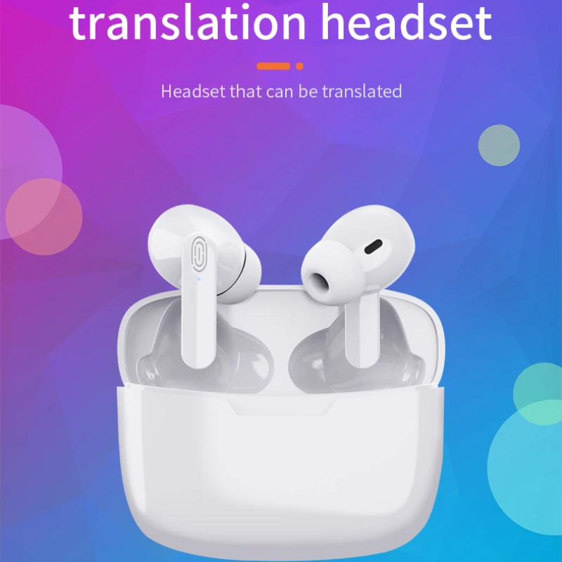 

Binaural Translation Headset for Instant Smart Voice in 84 Languages Translate Portable Offline Translator 2024 Gift Hot Sale