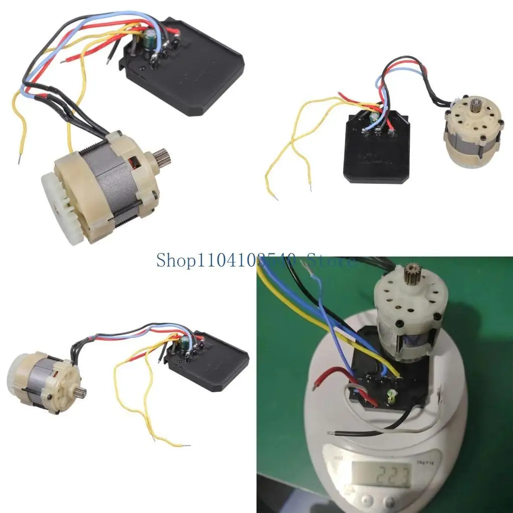 

02DC DC21V Mini Motor 14 Teeth 28000RPM 14 Teeth 8.2M Gear for Mini Chain Reciprocating Hand Power Tool
