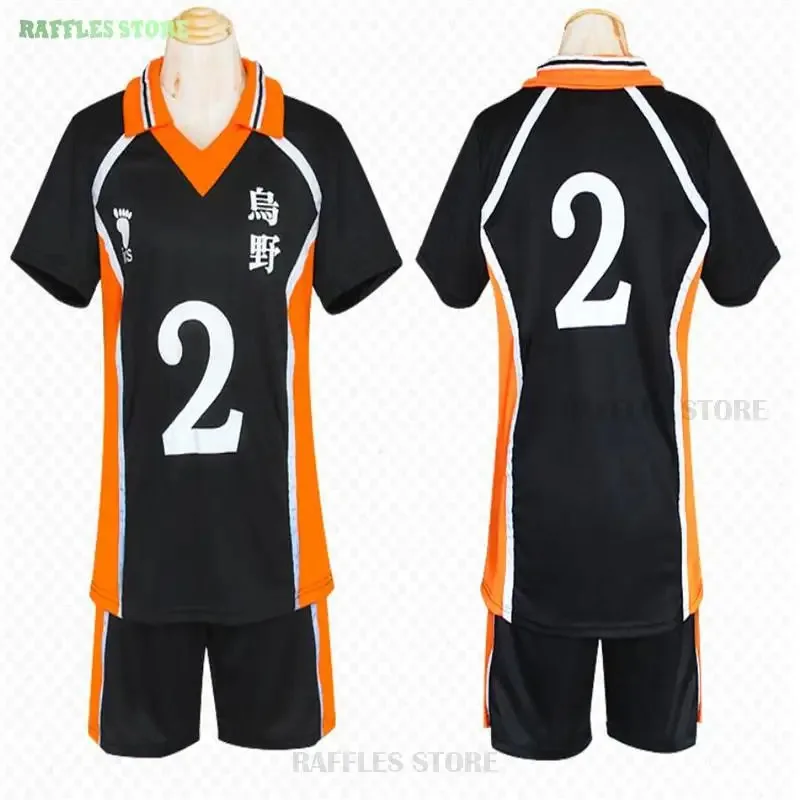 Anime Cosplay Kostuum Karasuno Schooluniform Volleybal Team Kostuum Hinata Shouyou Sportkleding Jerseys Shorts