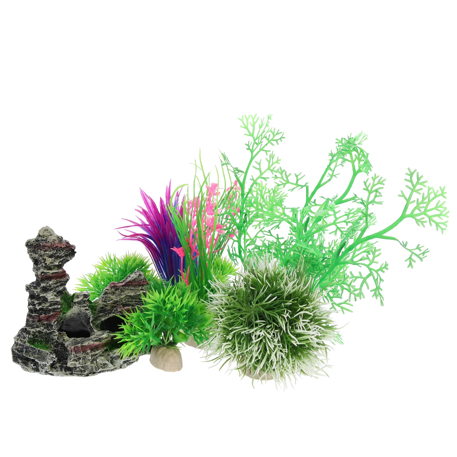 

Fake Aquarium Plant Decoration Fish Tank Decorations Decorate Artificial Abs Landscape Prop