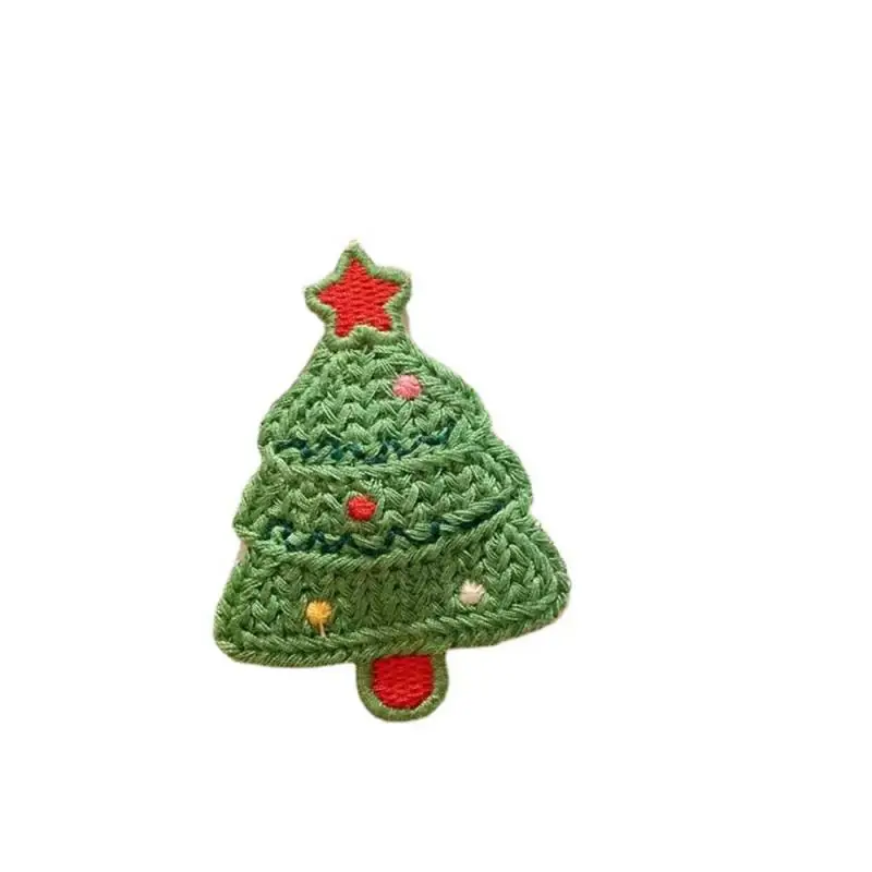 Hairpin Easy To Carry Convenient Headgear Festive Hairpins Childrens Headwear Not Harmful To Hair Cozy Snowman Hairpin Durable image 2