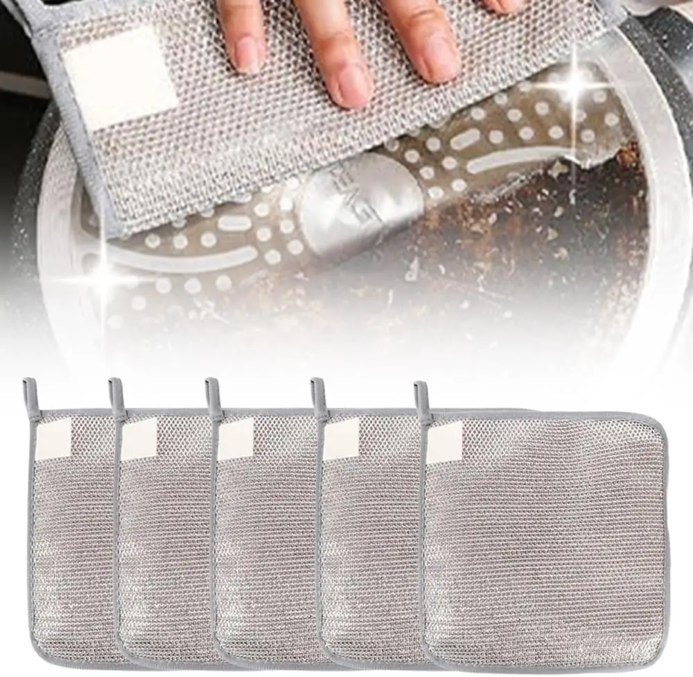 

New Multipurpose Wire Dishwashing Rags