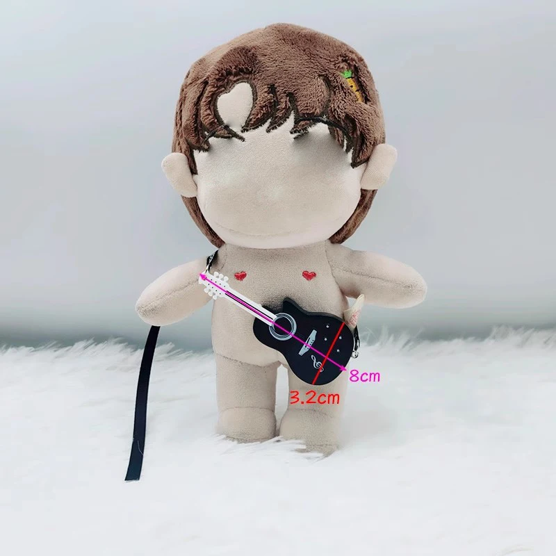 20cm Cotton Doll 15cm Doll Accessories Guitar BJD Doll Ob11 Doll Clothing Accessories Decoration