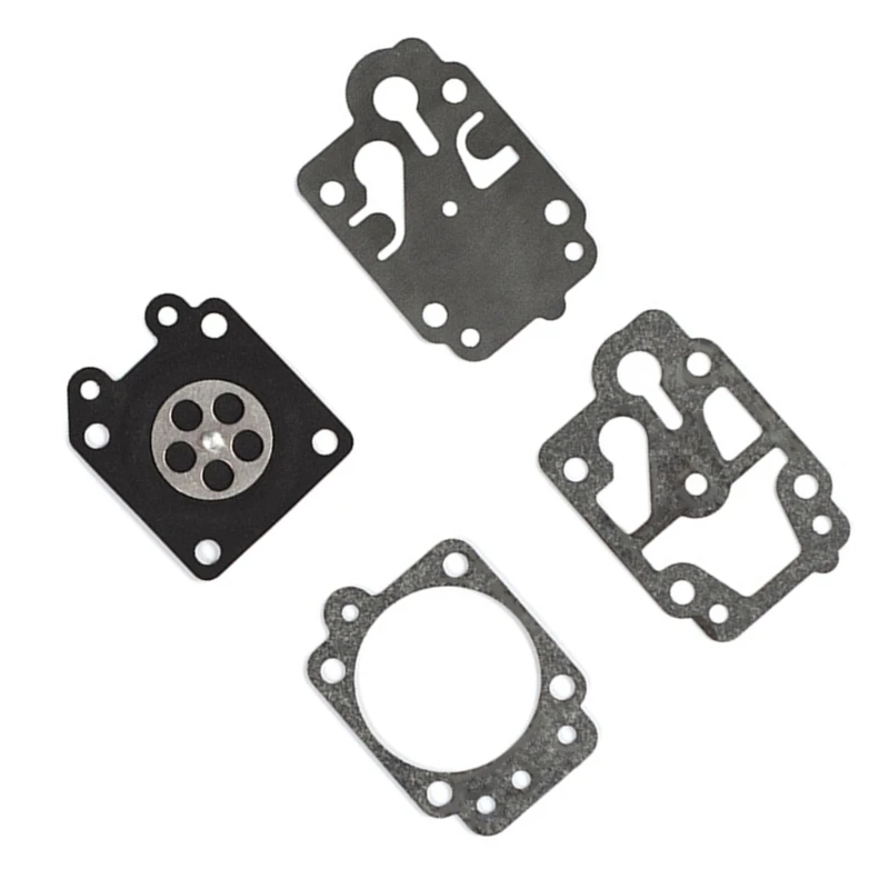 Durable Motorcycle Carburetor Rebuild Kits Repair Gasket Diaphragms Motocross ATV Accessory for 26cc 33cc 43cc 49cc 52cc