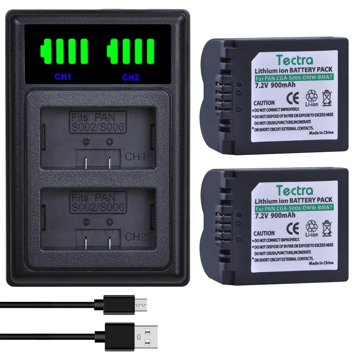 

CGA-S006E CGA-S006 Battery/LED Charger for Panasonic Lumix DMC-FZ7 DMC-FZ8 DMC-FZ18 DMC-FZ28 DMC-FZ30,DMC-FZ35 DMC-FZ38 DMC-FZ50