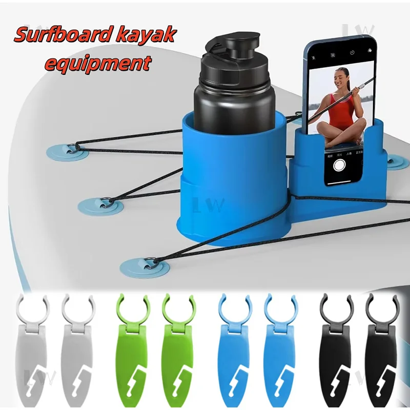 

Multi-functional Stand Up Paddle Board Clips For Paddle Board Beverage Phone Holder Kayaking Water Sports Accessories