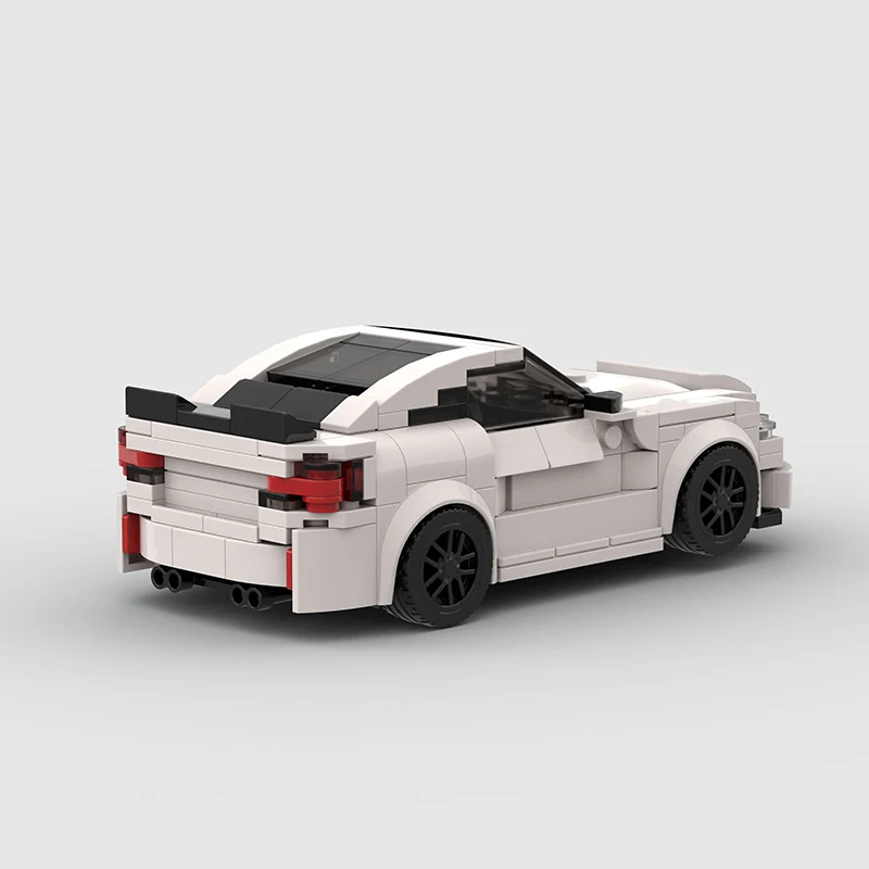 MOC Super Sports Car Building Block Assembly Model Toy, DIY Car Model Assembly, Collectible for Home Decoration, Birthday Gift