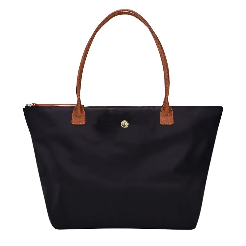 Sac à main de voyage pliable en Nylon de grande capacité, sac à bandoulière, grand sac à main de Shopping sous les bras tendance pour femmes