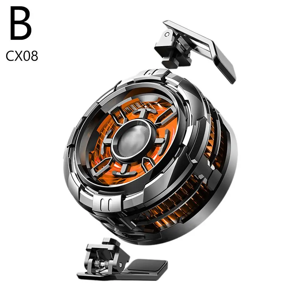 Steel Heart Strong Magnetic Radiator High Power Intelligent Professional Fan Semiconductor Cooling AI Magnetic Game Accesso T0V2