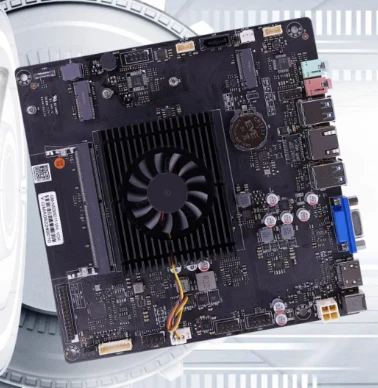 

11th generation quad-core ultra-thin all-in-one machine，N5095 mini main board，supports M2 industrial control industry