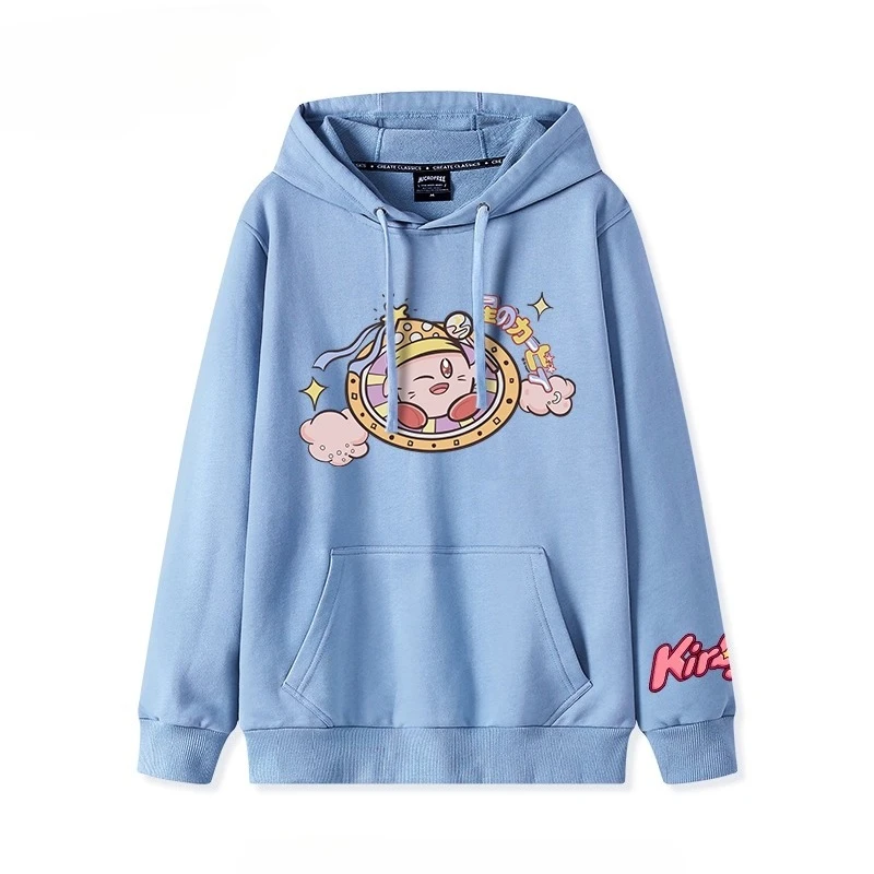 Japanese Early Autumn Tops Star Kirby Hooded Sweater Couple Girlfriend Clothing Loose and Versatile Lazy College Style Sweater