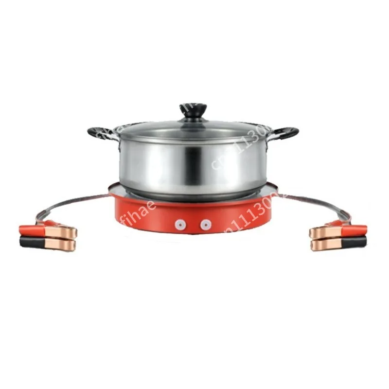12V DC electric heating cooker induction cooker vehicle-specific, no inverter required