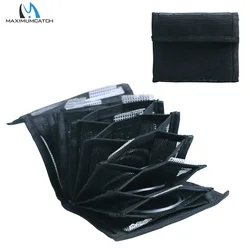 Maximumcatch Fishing Leader Wallet 9 Pouch Tapered Leader Storage Tippet Leader Bag