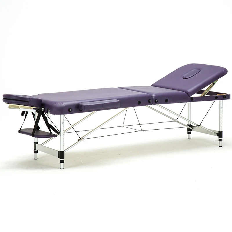 Aesthetic Massage Lounger Bed Stretcher Professional Folding Chair Cosmetic Cosmetic Camas Portatil Massage Furniture MQ50MB