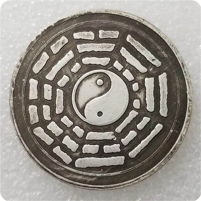 Ancient Chinese Tai Sui Xingjun Gossip Commemorative Coin Silver Dollar Wholesale Home Decoration Craft#0235