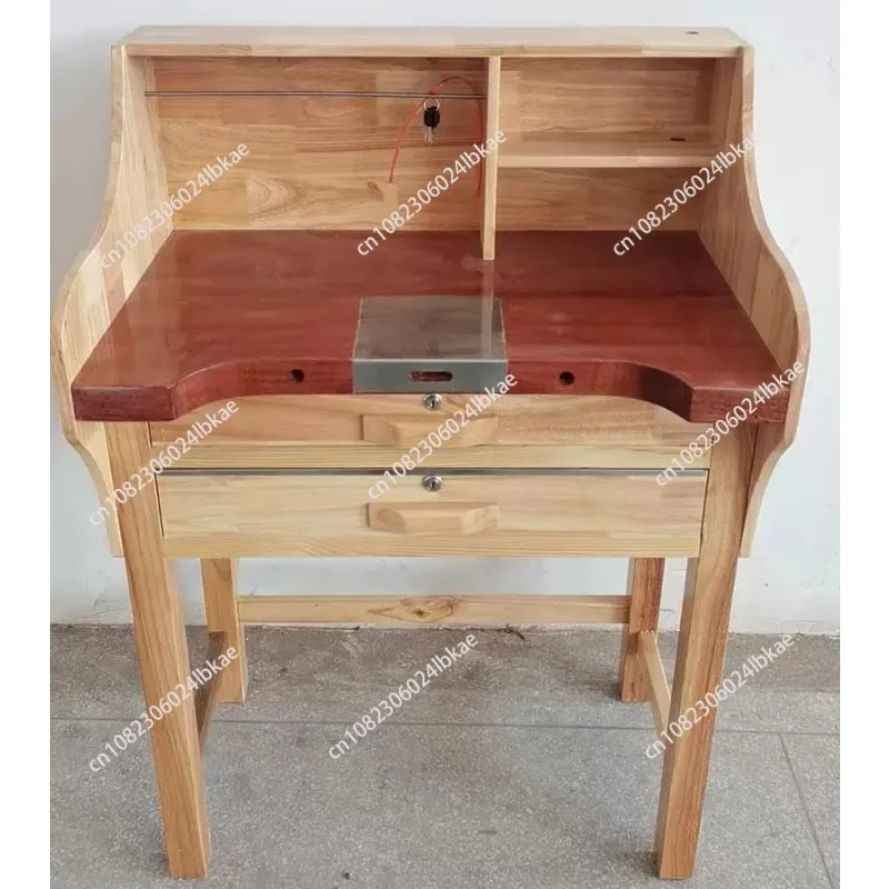 Metalworking table, jewelry molding table, micro-inlay table gold worktable, gold and silver processing 1 piece