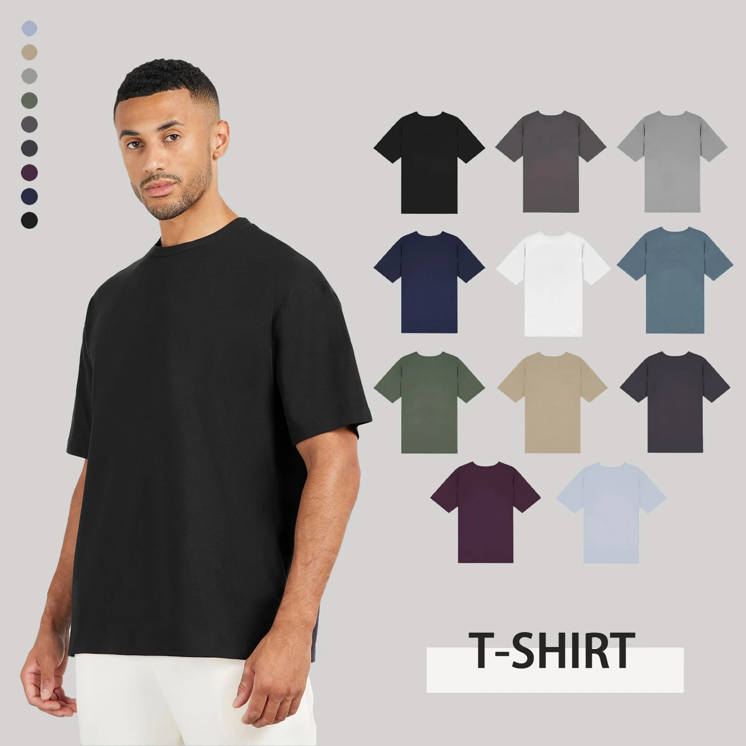 

Unisex Oversized Moisture Wicking T-Shirts for Women and Men, Loose Fit, Ideal for Outdoor & Daily Wear