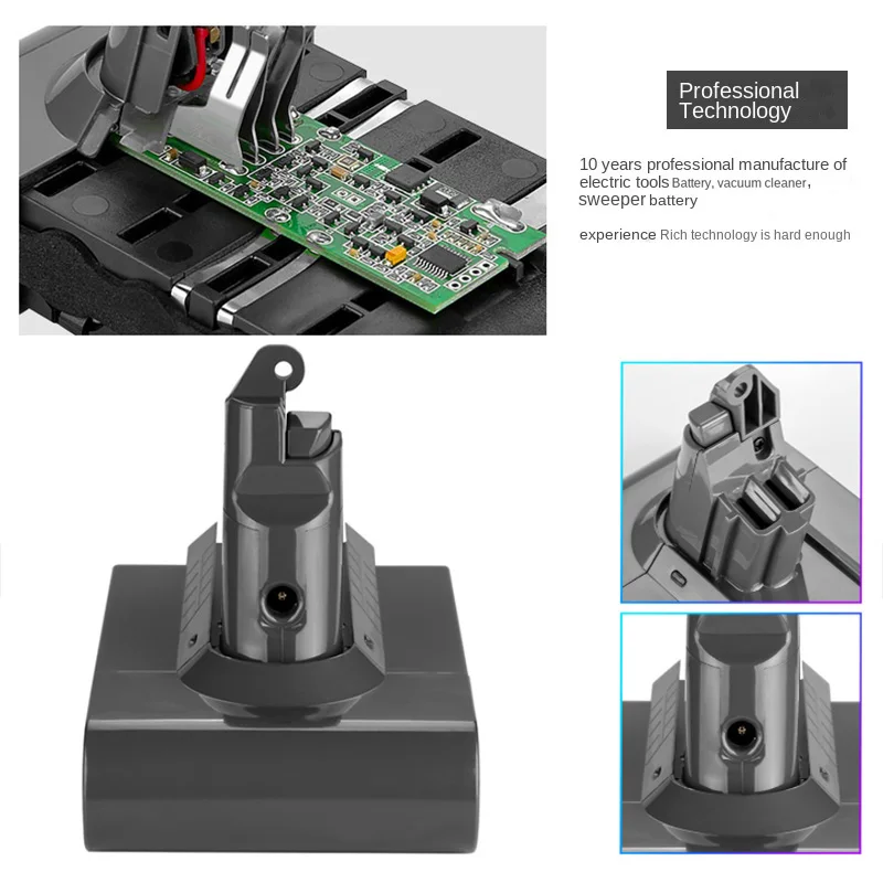 ELE ELEOPTION 21.6V  Li-ion Replacement Battery for Dyson V6 DC58 DC59 DC61 DC62 SV09 SV07 SV06 SV04 SV03 Vacuum Cleaner Battery