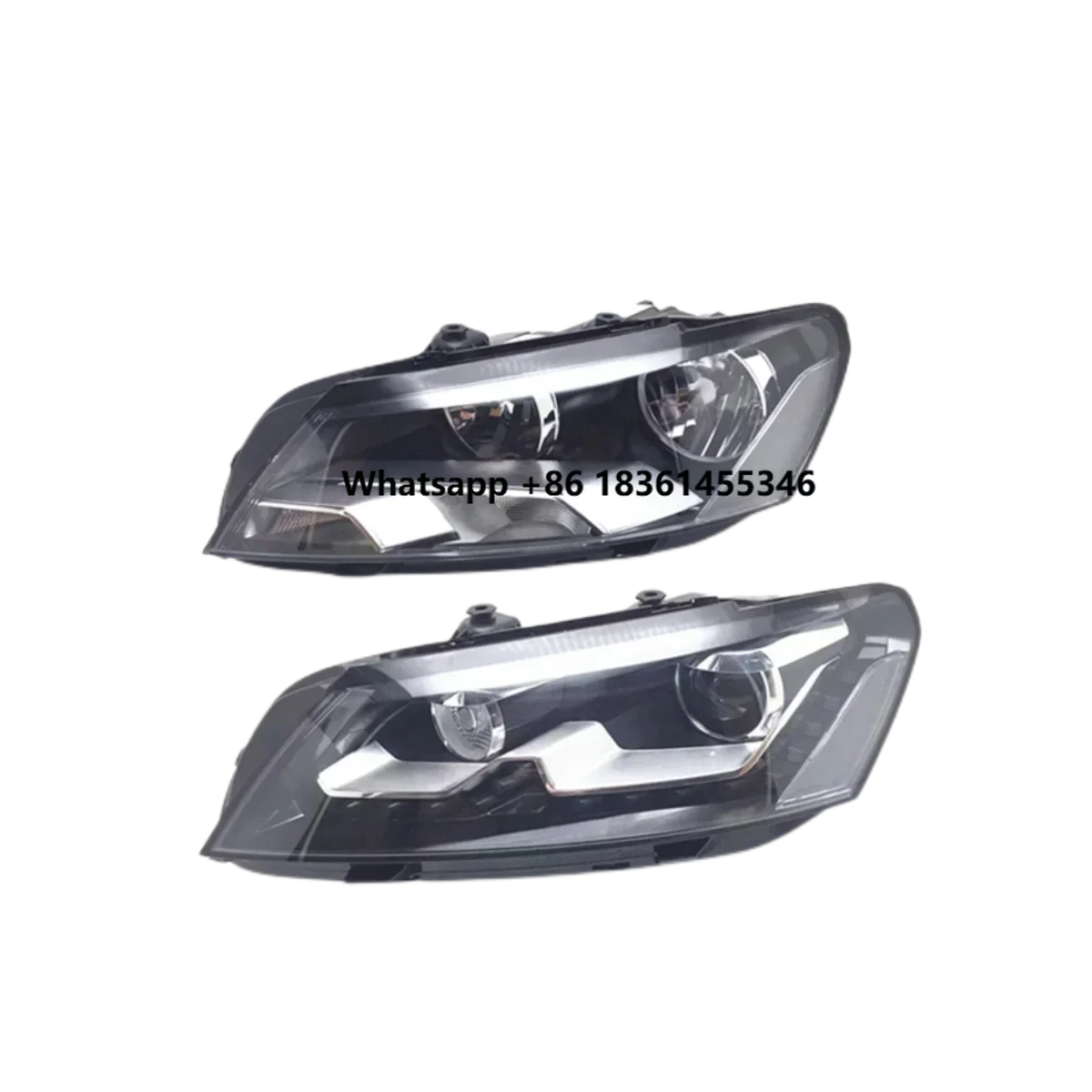 

For vw passat 11-15 with Turn Signal Car Headlight headlamp LED DRL Daytime Running Light