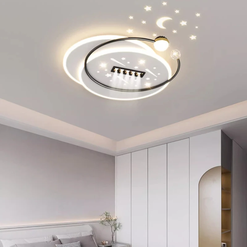 الحديثة الإبداعية LED السماء المرصعة بالنجوم مصابيح السقف لغرف المعيشة غرف الطعام غرف نوم غرف الدراسة تركيبات الإضاءة الزخرفية #3