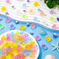 Micro Landscape Ornaments Colorful Luminous Small Octopus Ornaments Creative Fish Tank Landscaping Resin Crafts